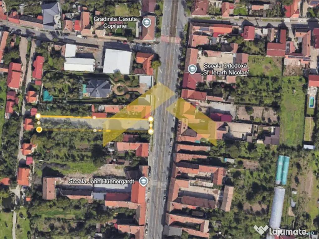 Teren intravilan de 1,310 mp pe Calea TImisorii 