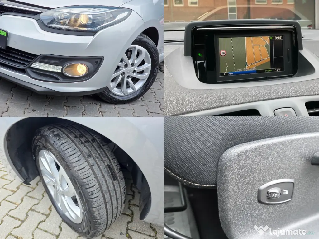 Renault Megane 2014 Diesel, RAR efectuat, incalzire scaune, Lane assist, Navi 