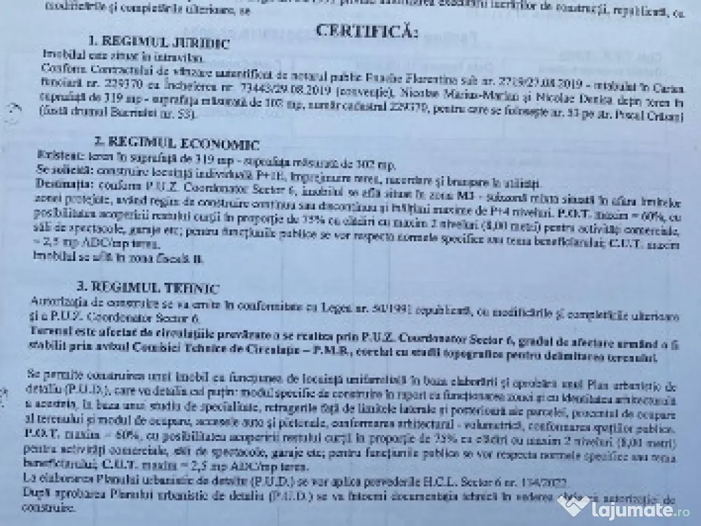 Teren Militari Piscul Crasani 