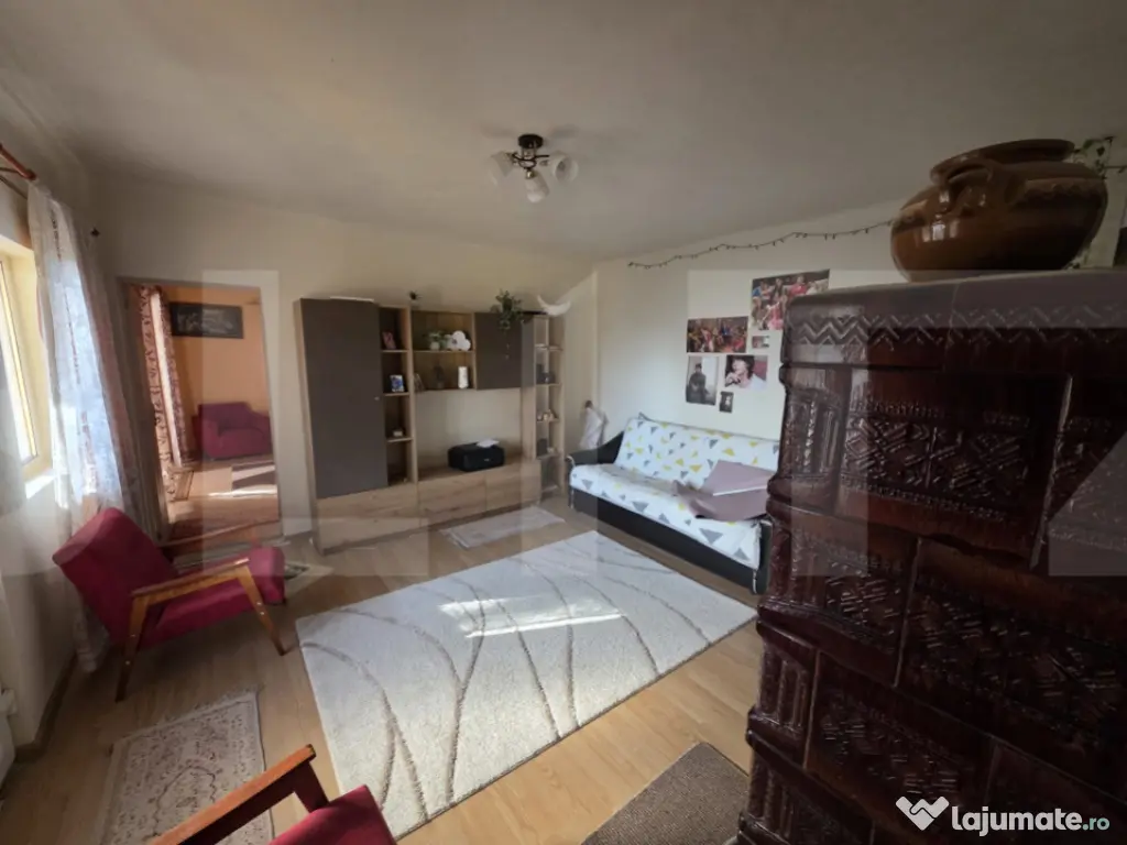 Casa individuala cu 3 camere intr-un teren generos