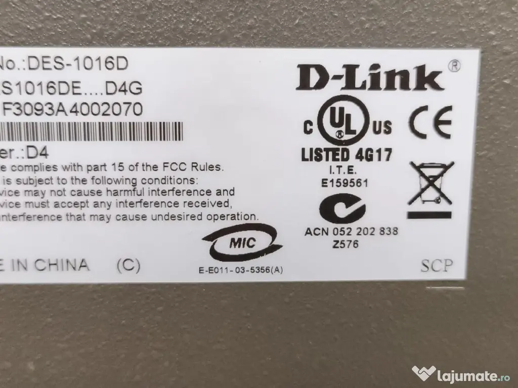 Swich D-link 16 porturi