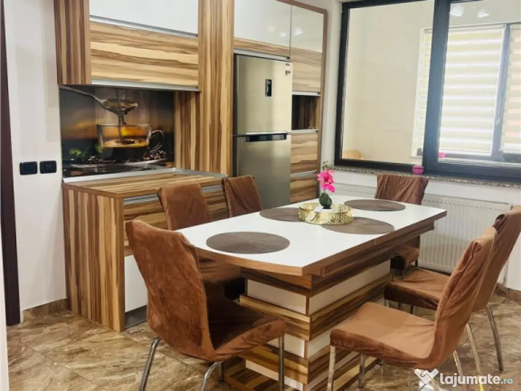 Apartament 3 camere decomandat, mobilat si utilat modern, z 