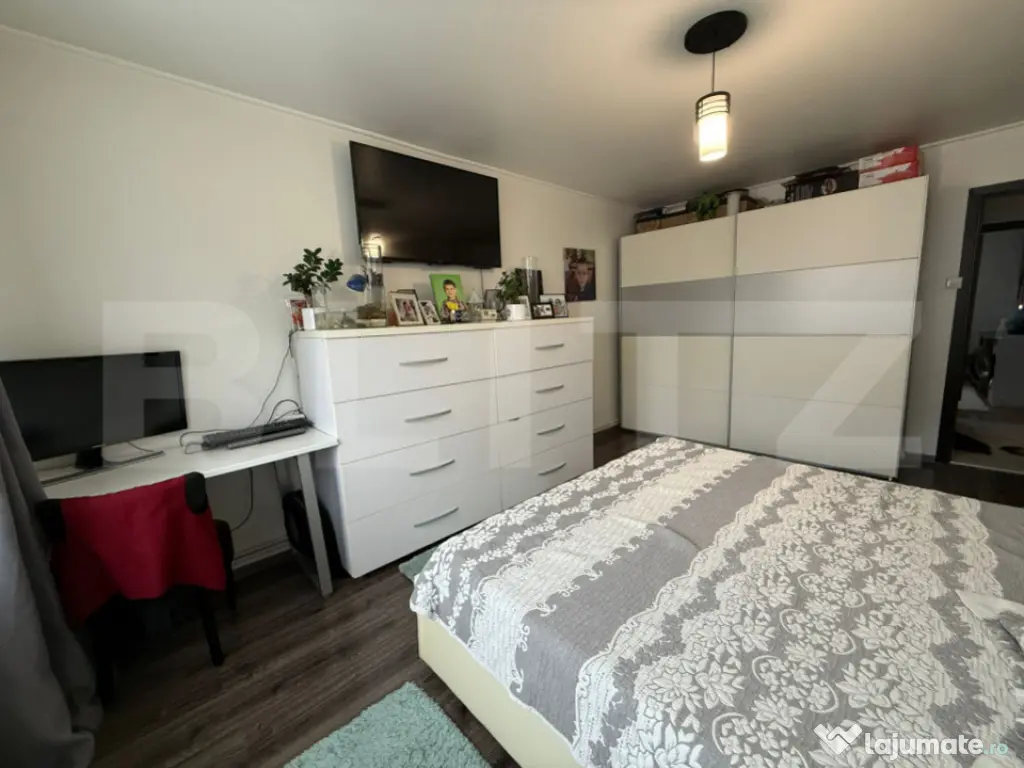 Apartament 3 camere, 54 mp, etaj intermediar, cartier Burduj 