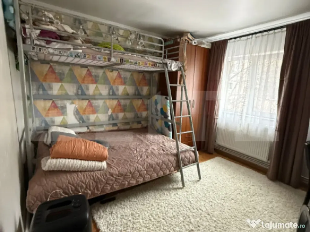 Apartament 3 camere, 54 mp, etaj intermediar, cartier Burduj 