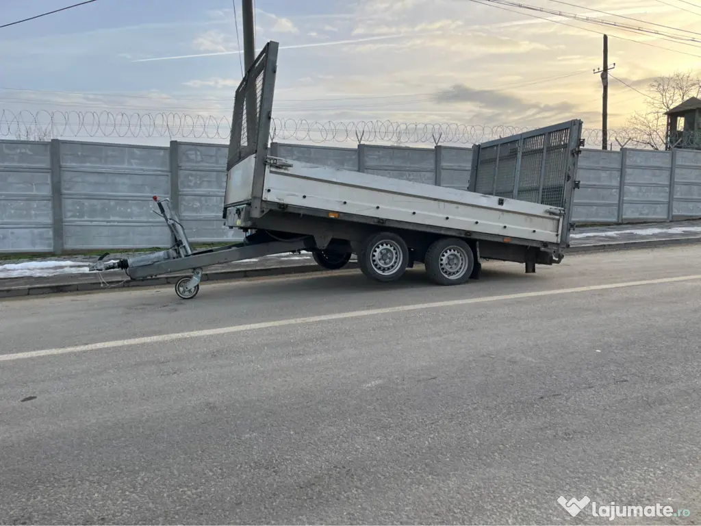 Vând remorcă basculabila 