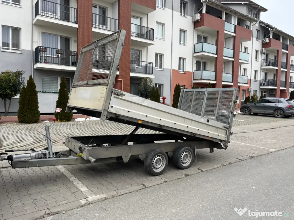 Vând remorcă basculabila 