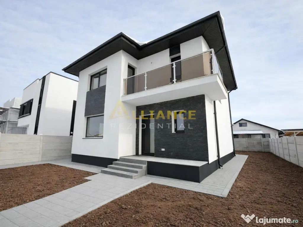 Casa noua, moderna | 3 dormitoare | Teren 450 mp