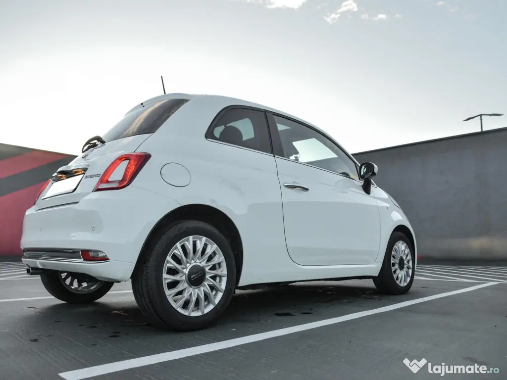🚗 Fiat 500 Hybrid Dolcevita – 2023 | 21.000 km | Garanție 2028 | Impecabilă 