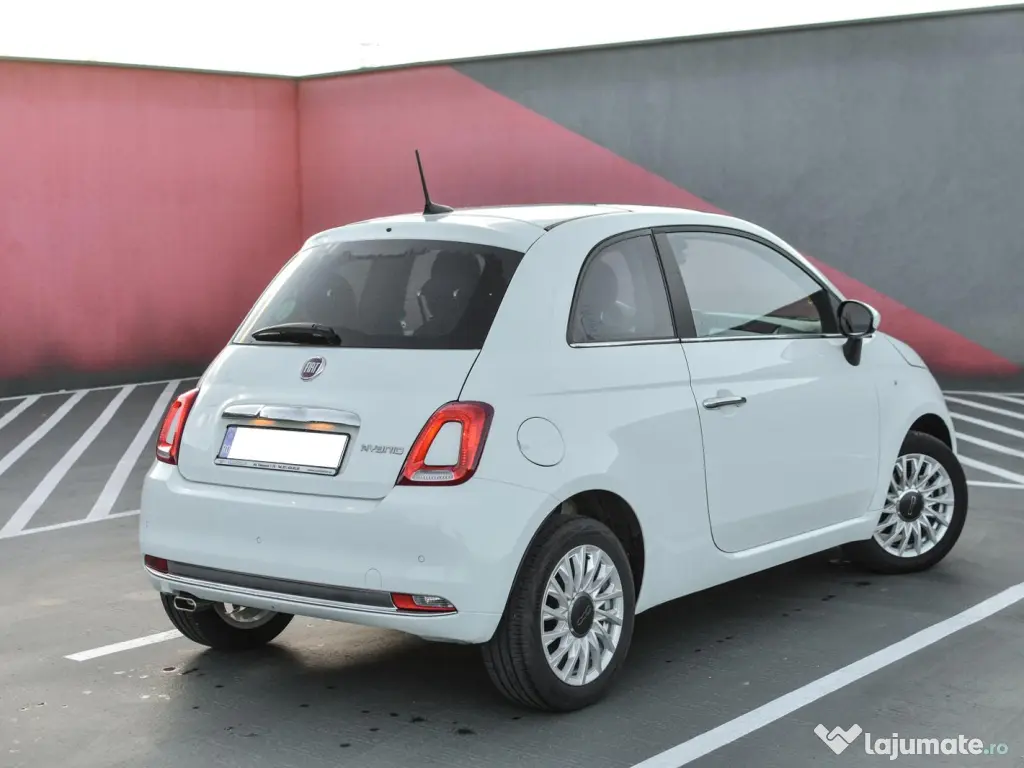 🚗 Fiat 500 Hybrid Dolcevita – 2023 | 21.000 km | Garanție 2028 | Impecabilă 