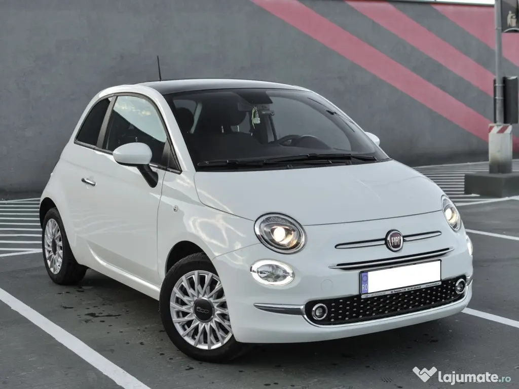 🚗 Fiat 500 Hybrid Dolcevita – 2023 | 21.000 km | Garanție 2028 | Impecabilă 