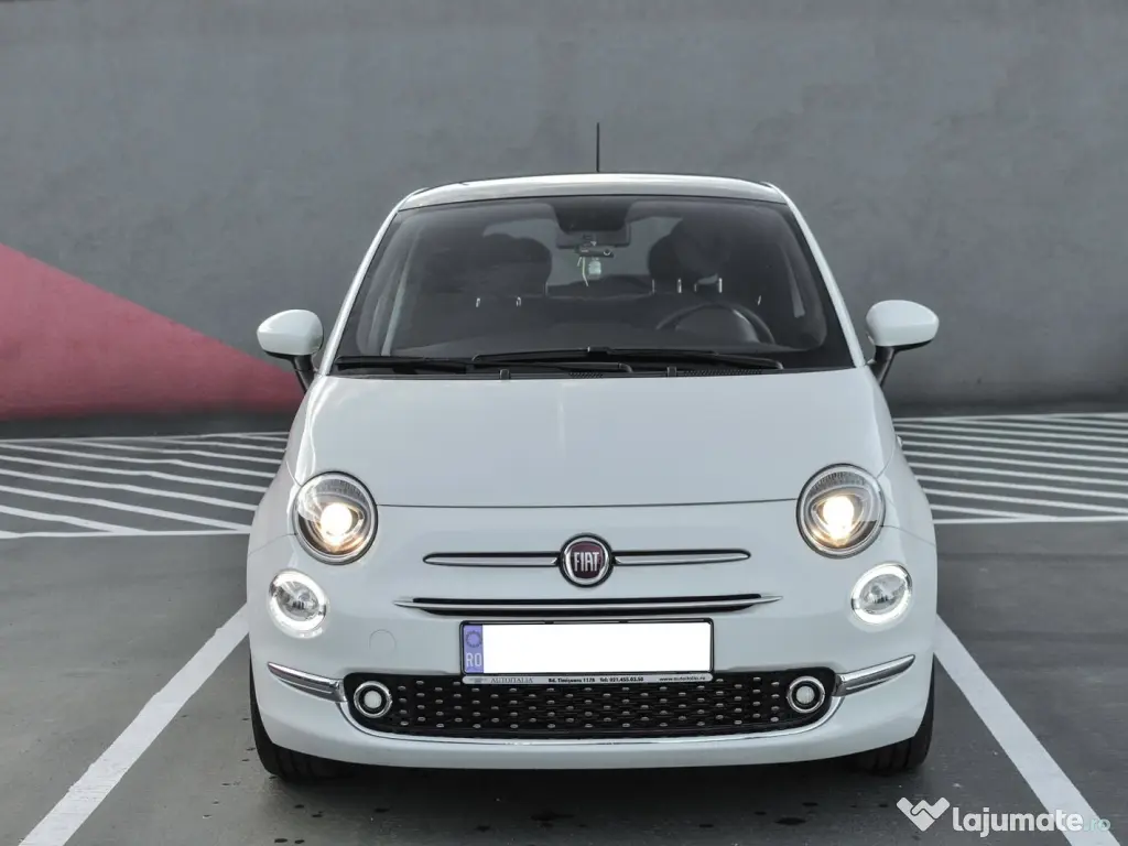 🚗 Fiat 500 Hybrid Dolcevita – 2023 | 21.000 km | Garanție 2028 | Impecabilă 