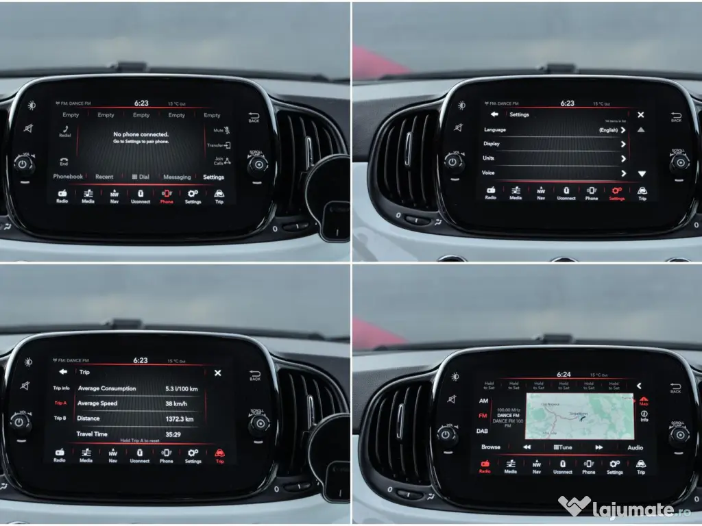 🚗 Fiat 500 Hybrid Dolcevita – 2023 | 21.000 km | Garanție 2028 | Impecabilă 