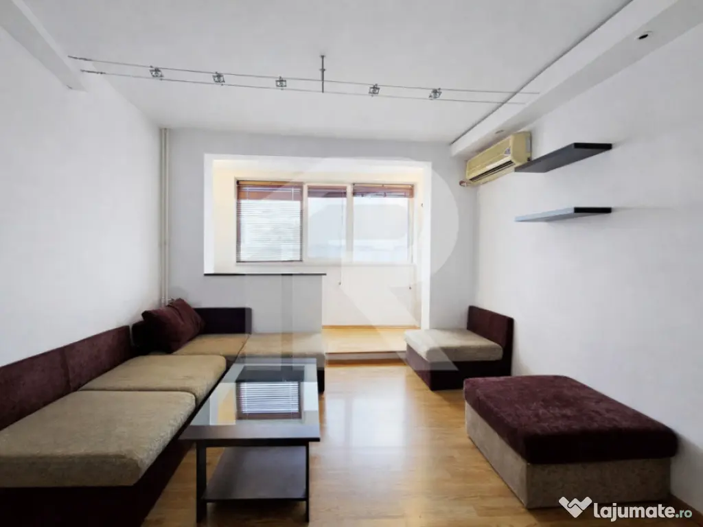 INCHIRIERE – PIATA MUNCII – 2 CAMERE, 55 MP UTILI, ETAJ