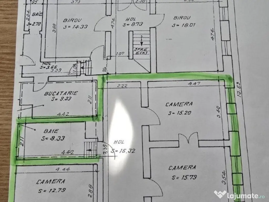 Centru, spatiu birouri, 69mp, gaze, inchirieri Constanta 