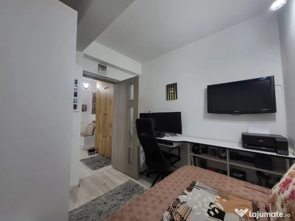 Apartament cu 2 camere | Mobilat complet | Curte | Loc de parcare