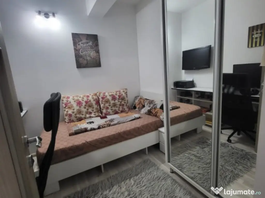 Apartament cu 2 camere | Mobilat complet | Curte | Loc de parcare