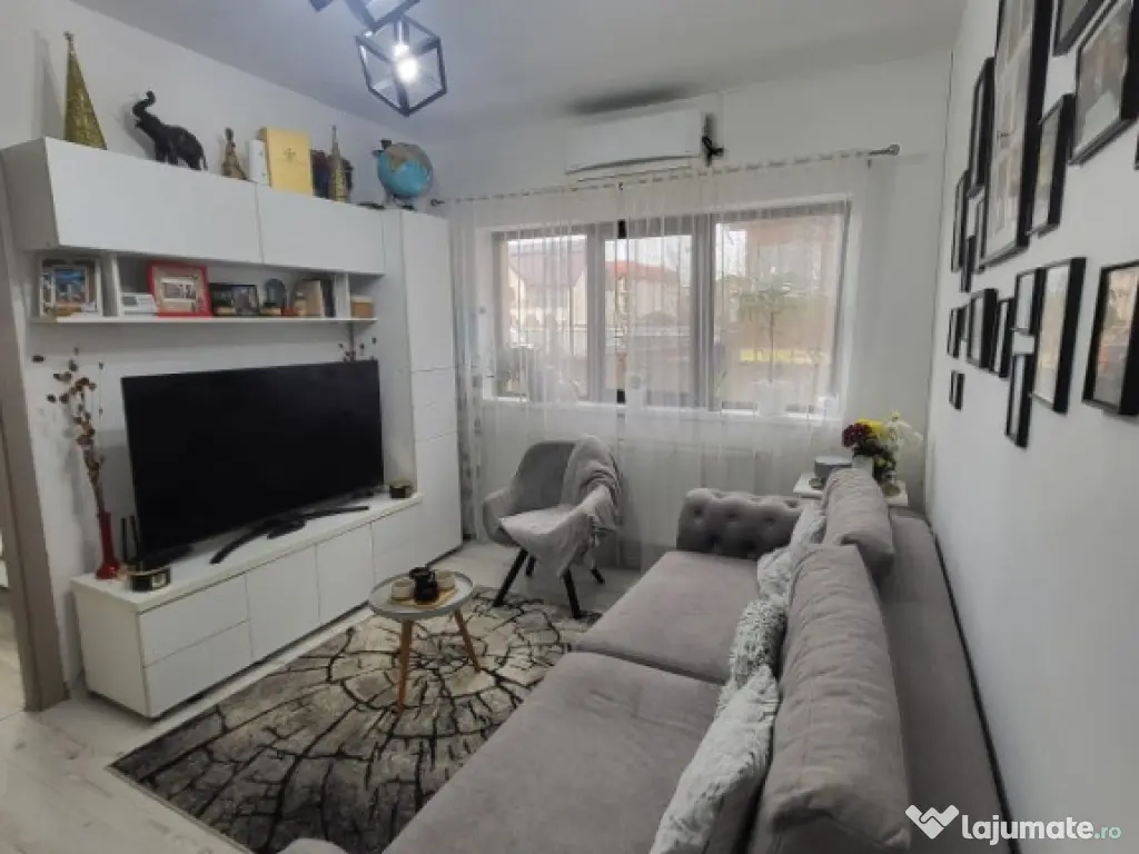 Apartament cu 2 camere | Mobilat complet | Curte | Loc de parcare