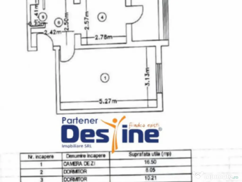 PACURARI, Apartament 3 camere decomandat , SMART 