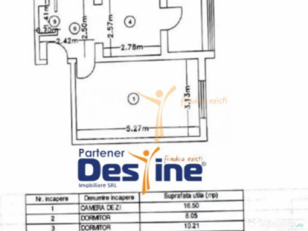 PACURARI, Apartament 3 camere decomandat , SMART 