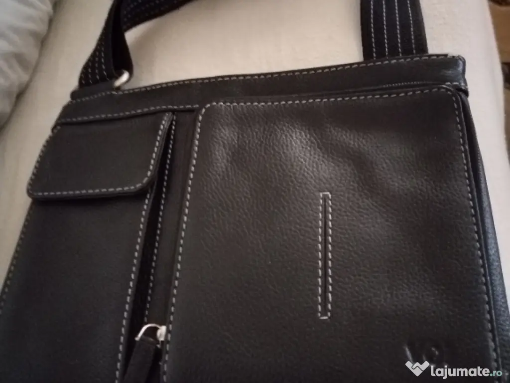 Geantă din piele pt. bărbați 