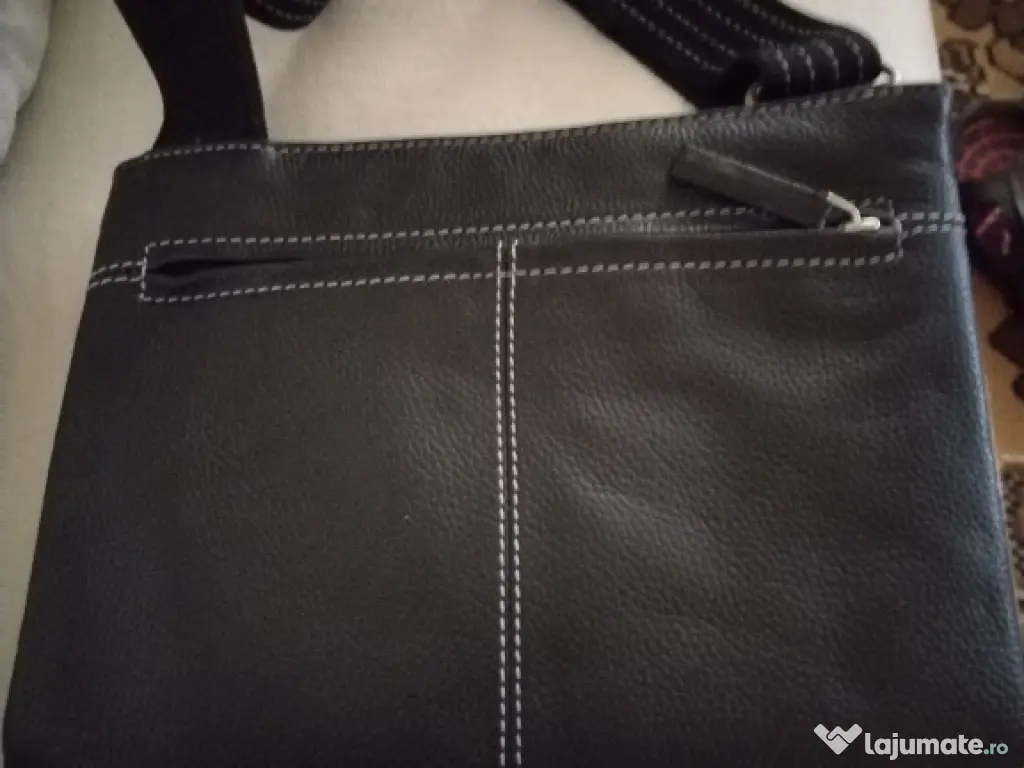 Geantă din piele pt. bărbați 
