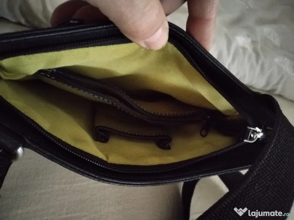 Geantă din piele pt. bărbați 