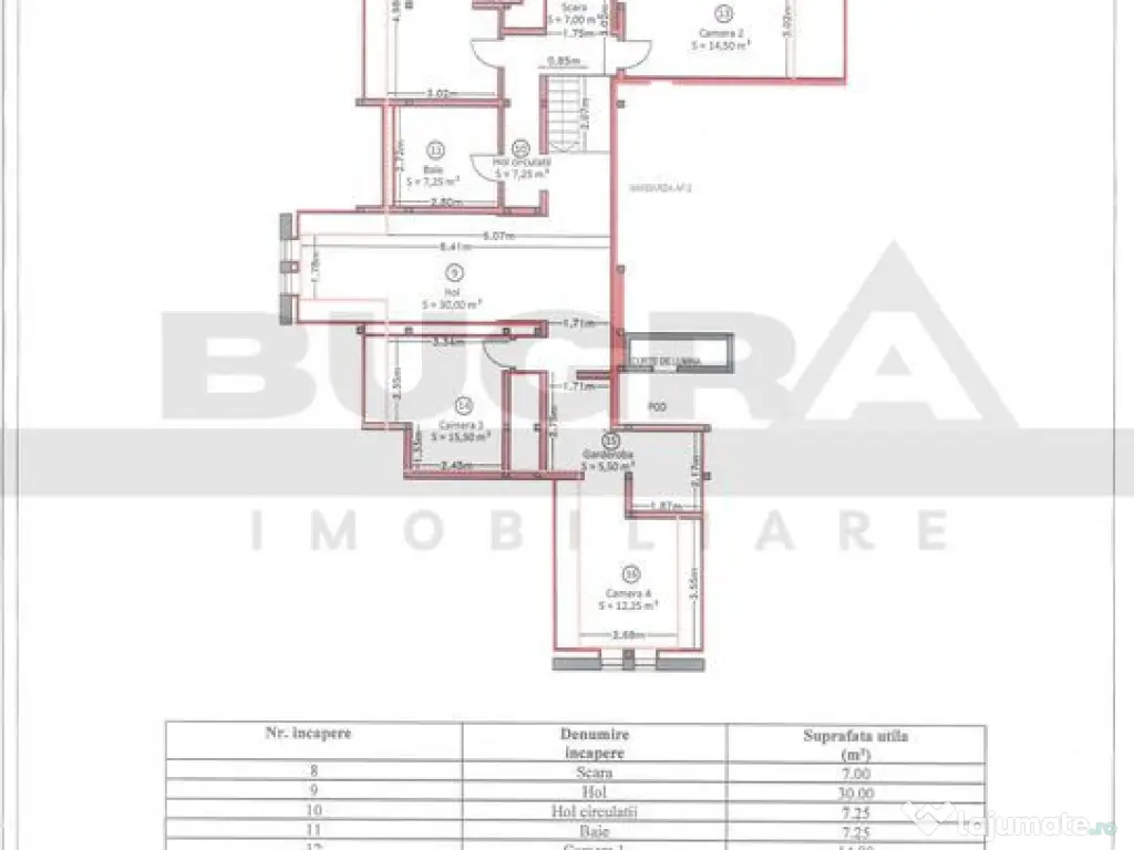 Spatiu pentru birouri, Andrei Muresanu, 185 mp, terasă ... 