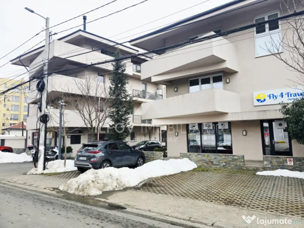 Apartament 3 camere Otopeni, utilat si mobilat, loc parcare 