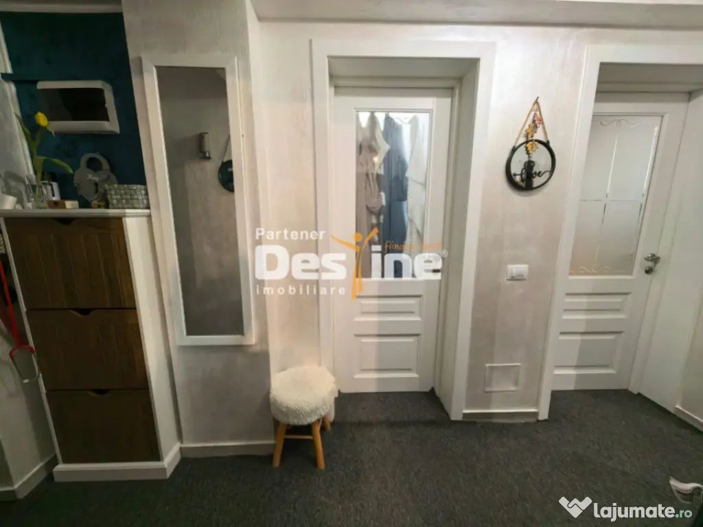 Apartament 2CD 58 mp mobilat si utilat + loc parcare Rediu 