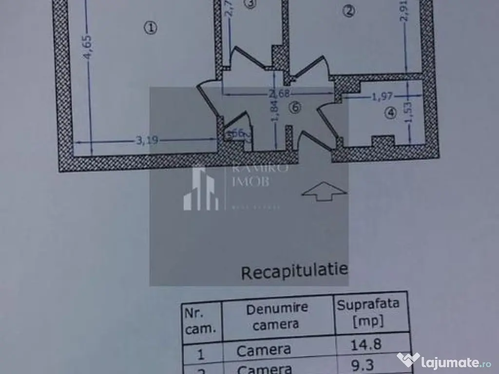 Apartament decomandat Constantin Brancoveanu 