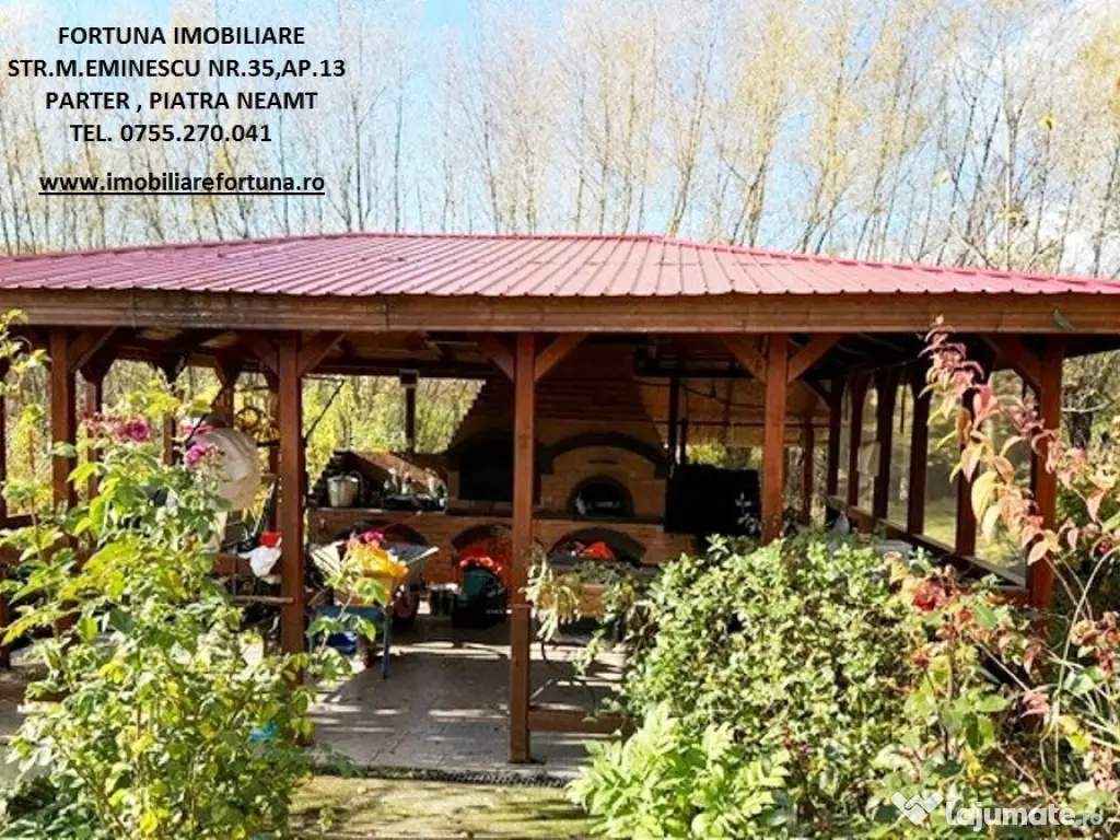 Proprietate com.Girov,compusa din casa,anexe si 880 mp teren 