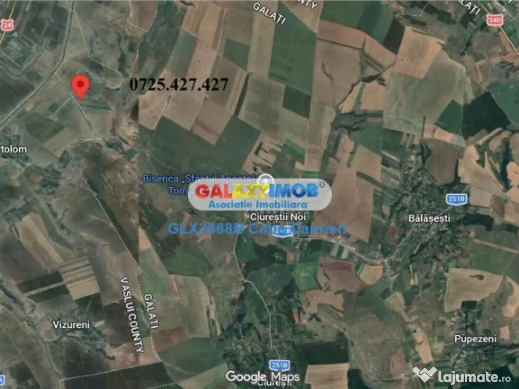 De teren_Balasesti, Jud, Galati 