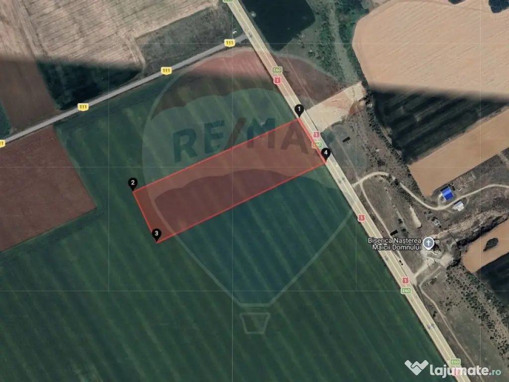 Teren 30.000 mp | Deschidere 89,4 m la DN1 | Florești, P...