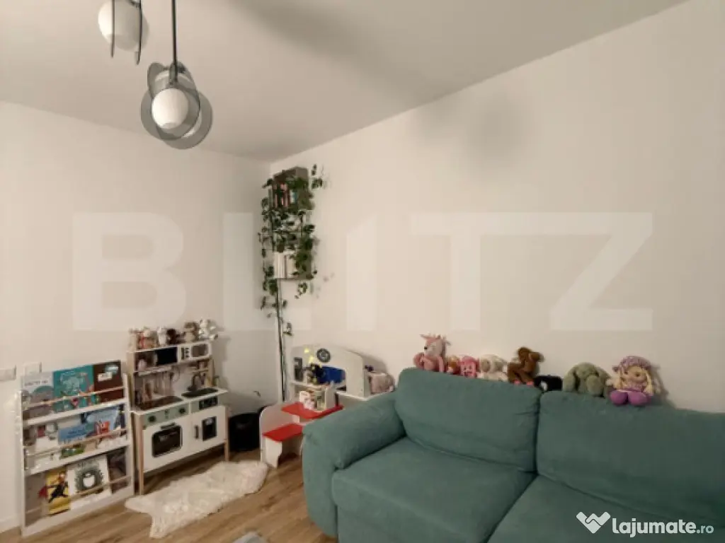 Apartament cu 3 camere, 80 mp utili, mobilat si utilat, parc 