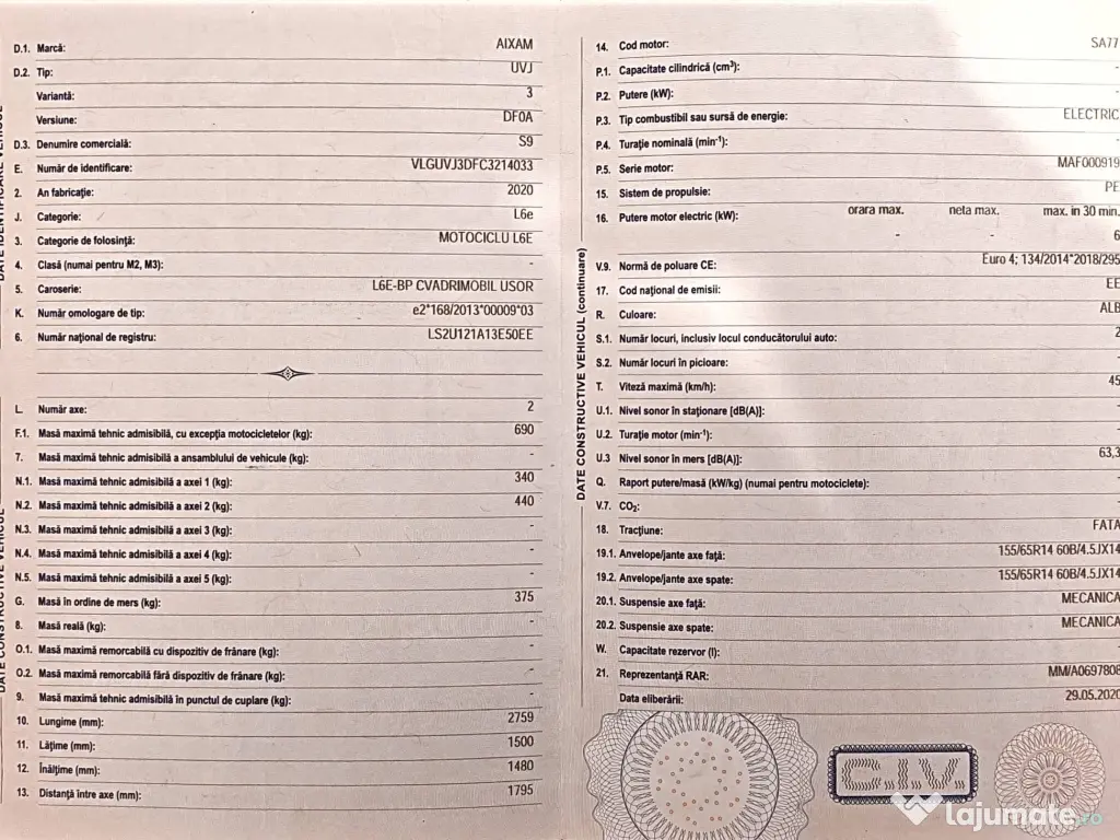 Aixam e city electric 