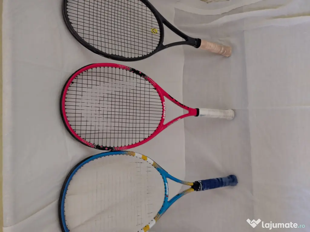 Vand Geanta Tenis / Termobag + Husa + 3 Rachete 