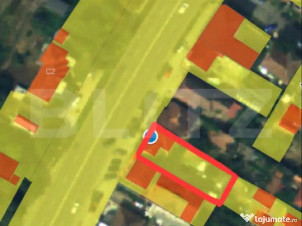 Casa 2 camere. Botizului 500 mp 