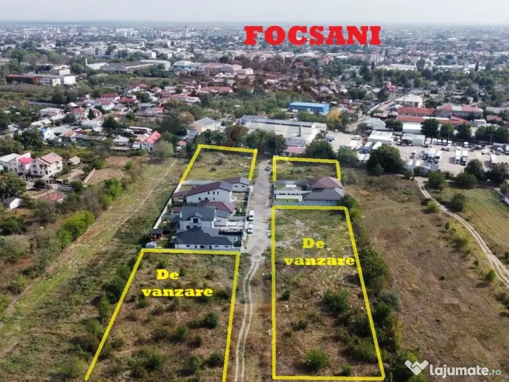 Loturi de teren, 500 mp cu toate utilitatile ( Fundatura ... 