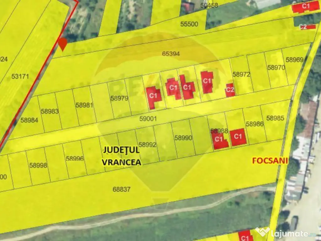 Loturi de teren, 500 mp cu toate utilitatile ( Fundatura ... 