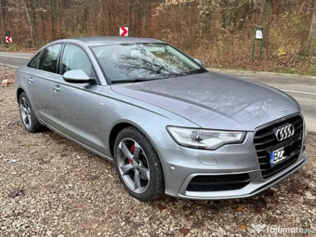 Audi A6 C7, S-line, in stare impecabila cu dotari de top 