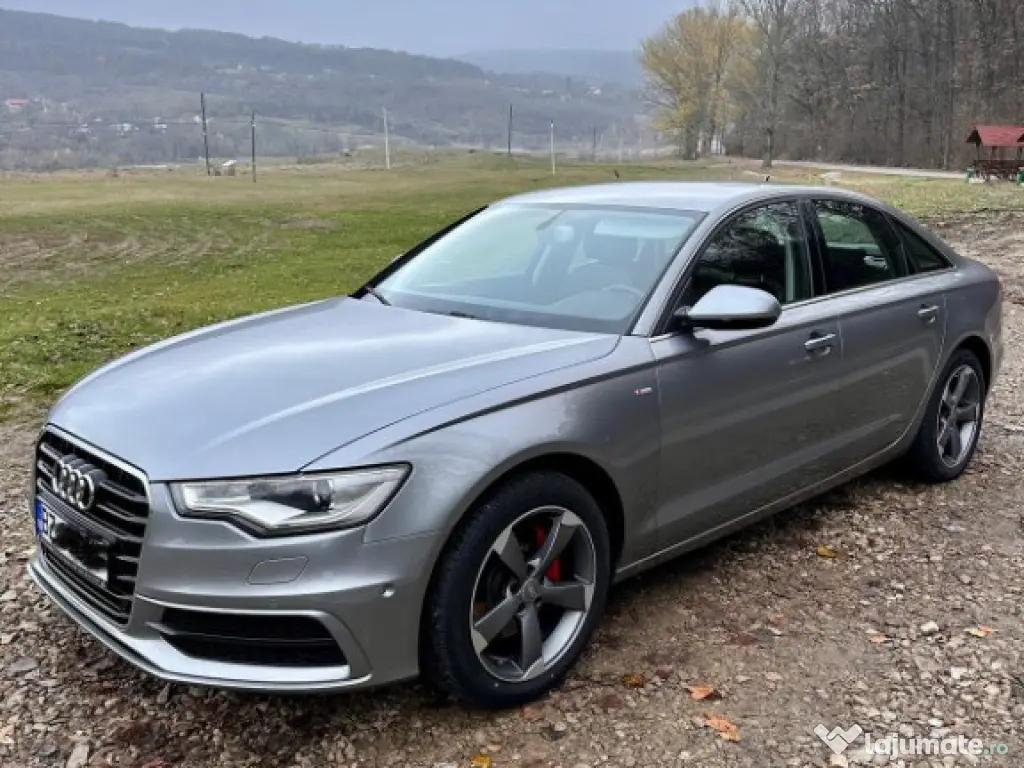 Audi A6 C7, S-line, in stare impecabila cu dotari de top 