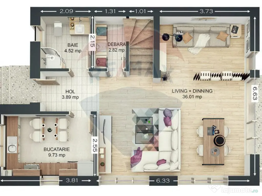 Casă tip Duplex, Sacele - zona Baciu 