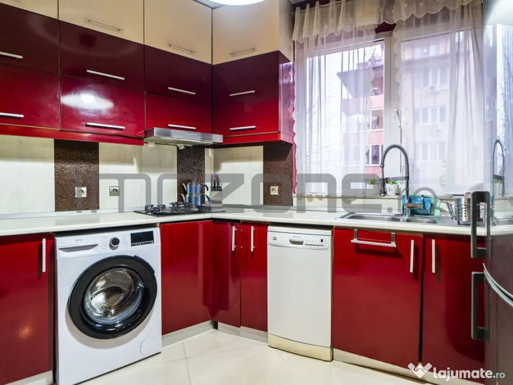 Ap. 3camere duplex, 103mp, 2 băi, centrală, metrou Râu... 