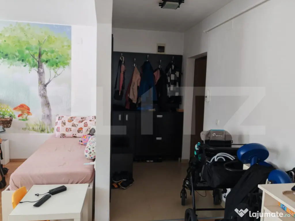 Apartament 2 camere, 58 mp, etaj intermediar, orientare sudi 
