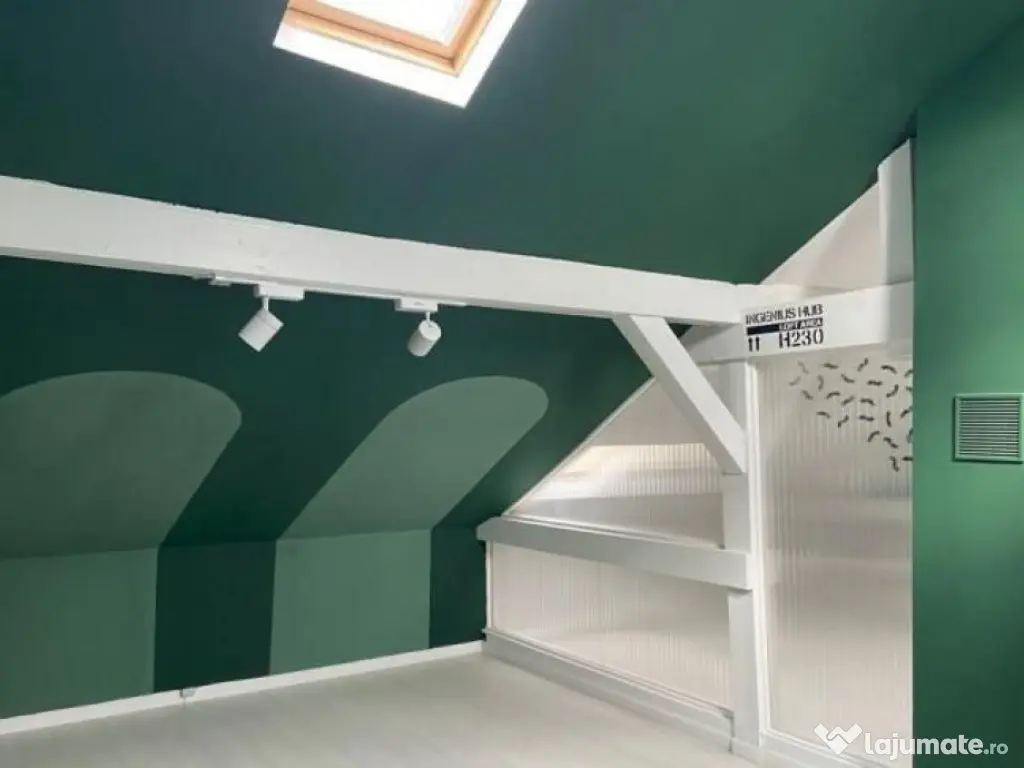 Spatiu birouri 200 mp mansarda 