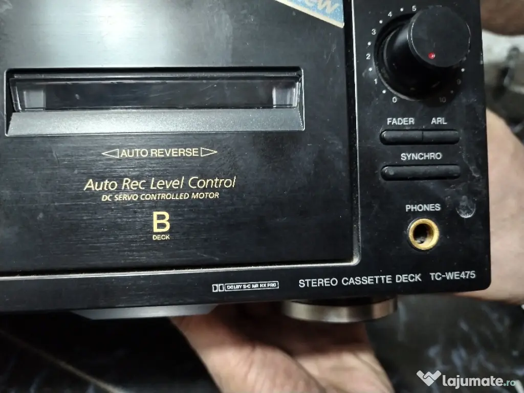 Casetofon deck technics tc-we475 