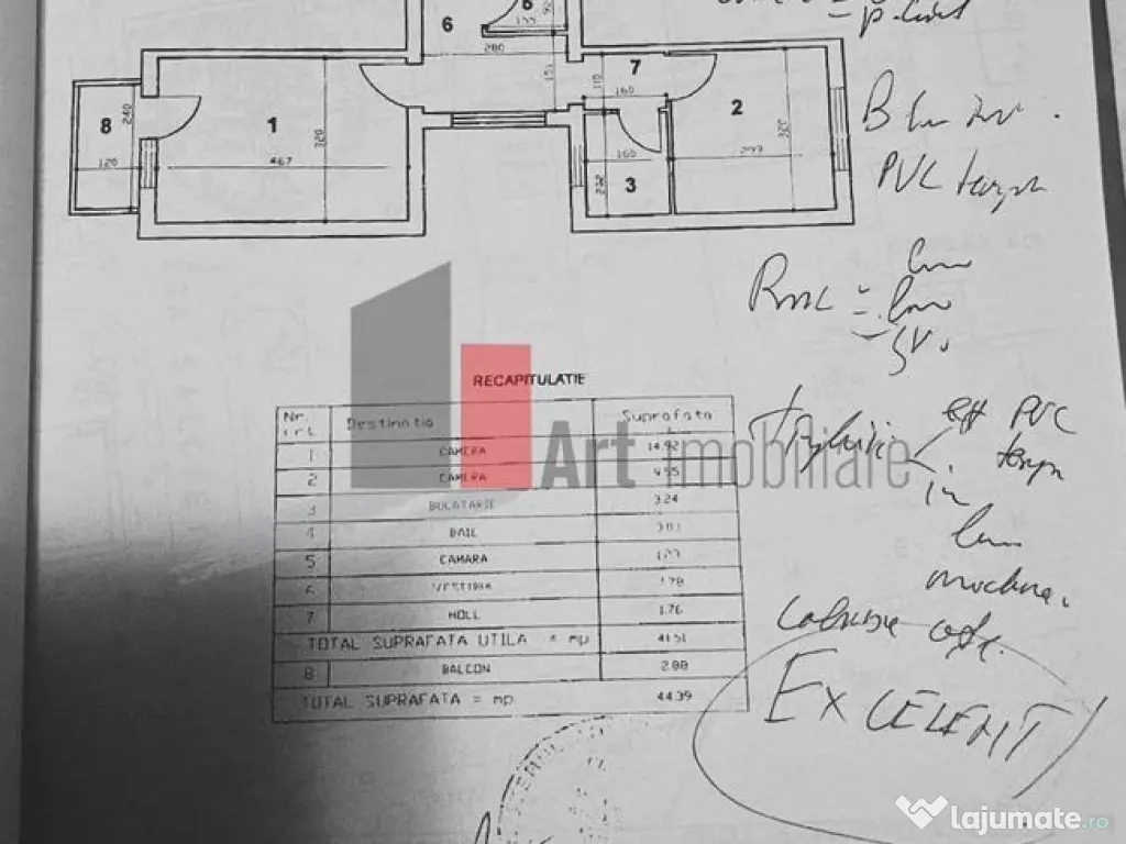 Apartament 2 camere Prelungirea Ghencea/Valea Oltului 