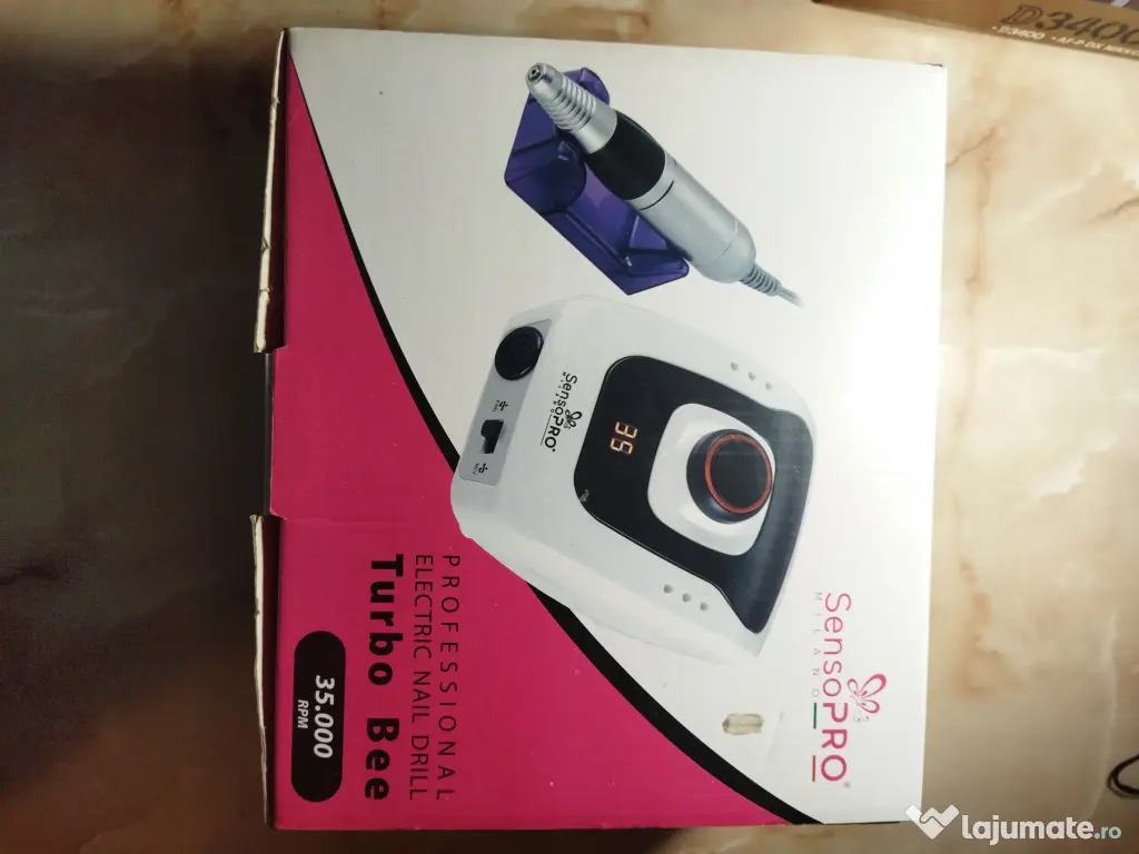 Freza Profesinala Pentru Unghii SensoPro Turbo Bee 35000rpm 