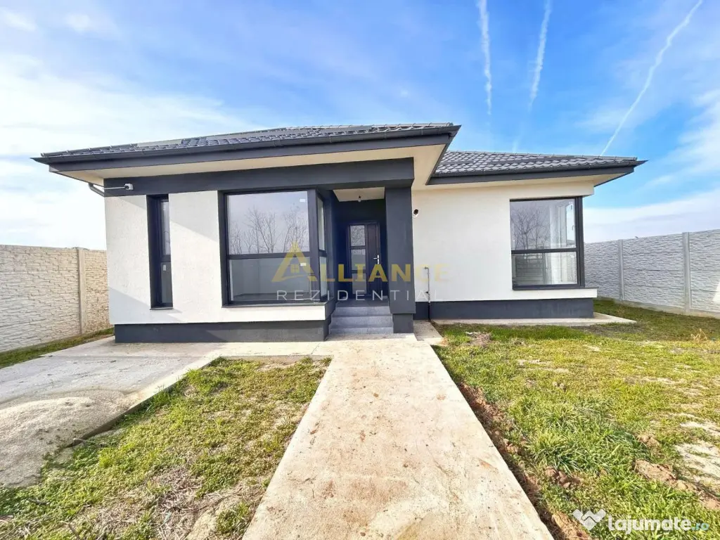 Casa 3 camere cu incalzire in pardoseala, teren 376 mp ??... 