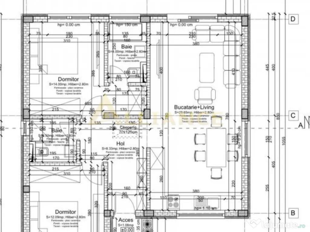 Casa 3 camere cu incalzire in pardoseala, teren 376 mp ??... 